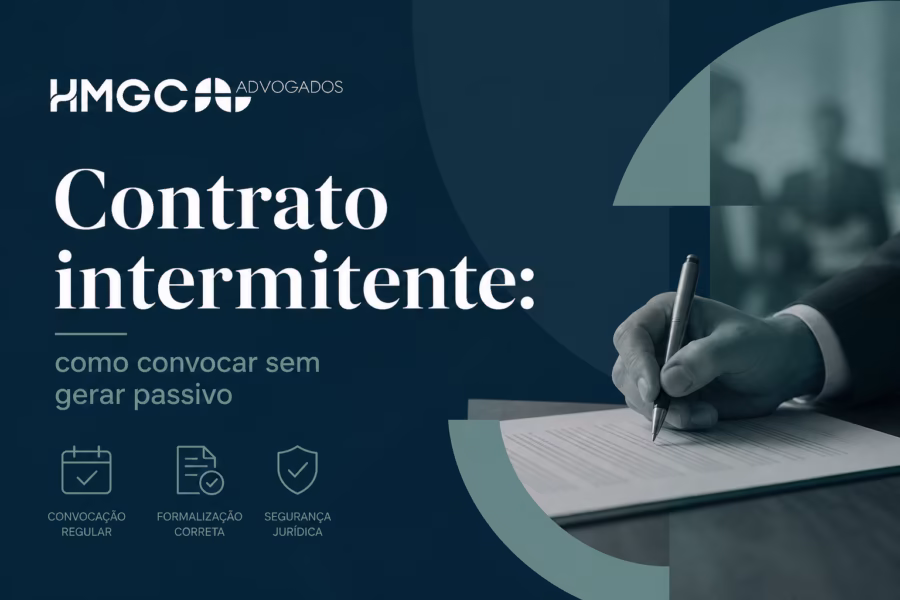 Passo a passo de convocação no contrato intermitente com foco em documentação e rastreabilidade para evitar passivo trabalhista