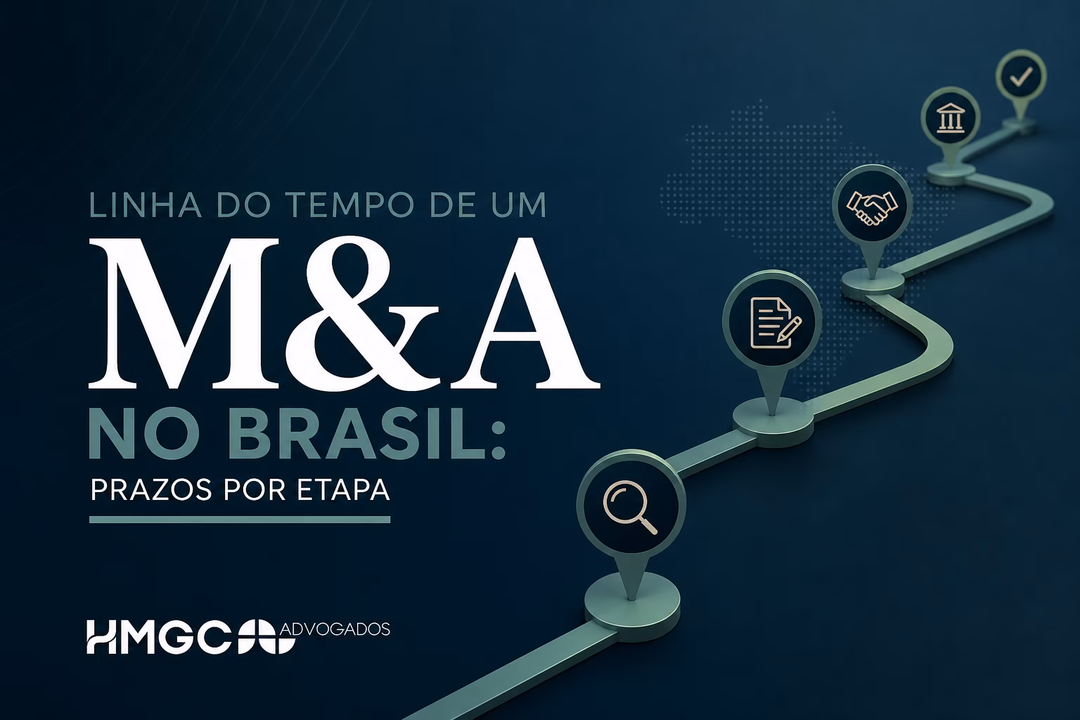 Cronologia das sete etapas de um M&A no Brasil: do NDA à due diligence, signing, condições precedentes e closing