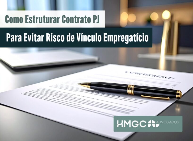 Como Estruturar o Contrato PJ Sem Risco de Vínculo Empregatício
