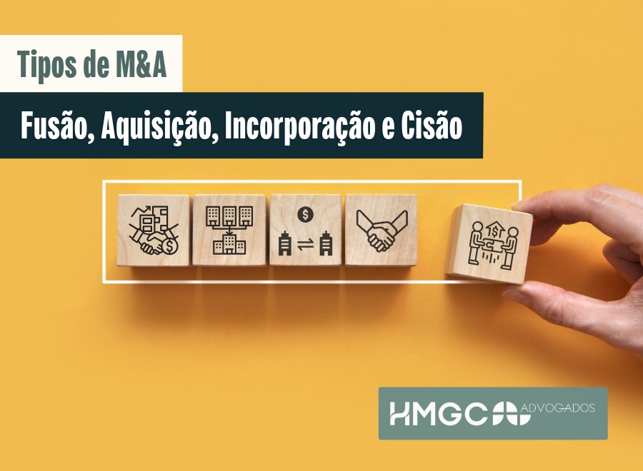 Tipos de M&A - Fusão, Aquisição, Incorporação e Cisão